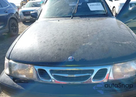 2000 Saab 9-3 Se from USA, damaged, VIN YS3DF58K5Y2015072